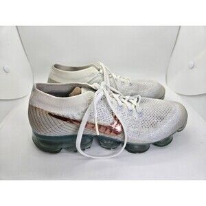 Nike Air VaporMax Flyknit Explorer Light Shoes Women's 9 White Running Sneakers